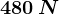 480\: N