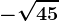 -\sqrt45