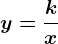 y=\frackx