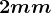 2mm