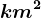 km^2