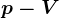 p-V