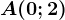 A(0;2)