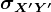 \sigma X'Y'