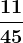 \frac1145