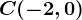 C(-2,0)
