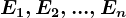 E1,E2,...,En