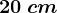 20\: cm