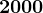 2000