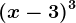(x-3)^3