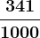 \frac3411000