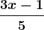 \frac3x-15