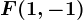 F(1,-1)