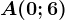 A(0;6)
