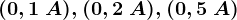 (0,1\;A), (0,2\;A),(0,5\;A)
