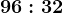 96:32