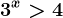 3^x>4