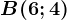 B(6;4)