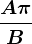 \fracA\piB