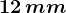 12\, mm