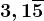 3,1\overline5