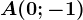 A(0;-1)