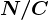 N/C