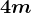 4 m
