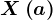 X\left ( a \right )