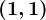 (1,1)