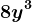 8y^3