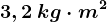 3,2\: kg\cdot m^2