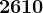2610