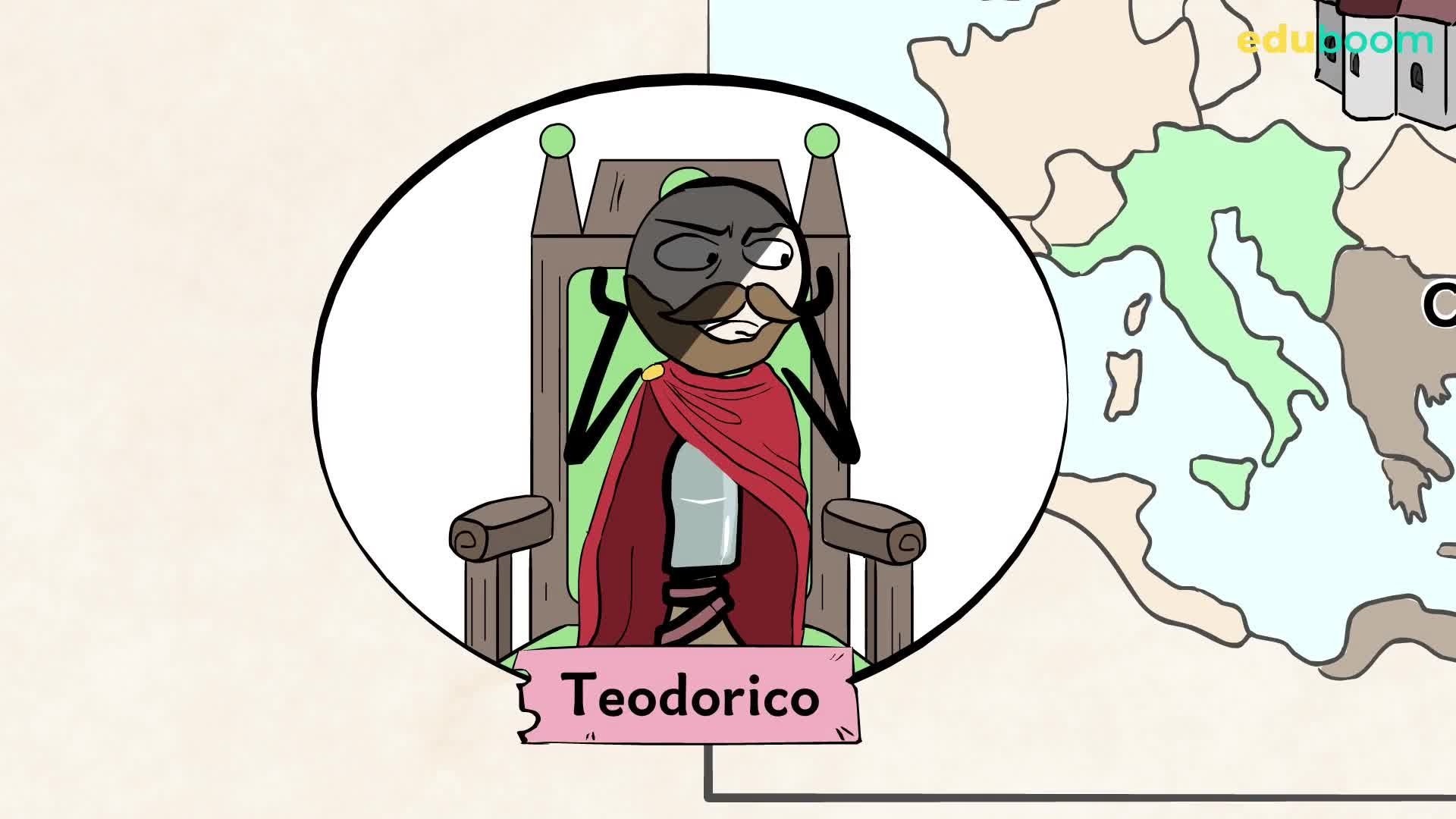 fu re degli ostrogoti cruciverba