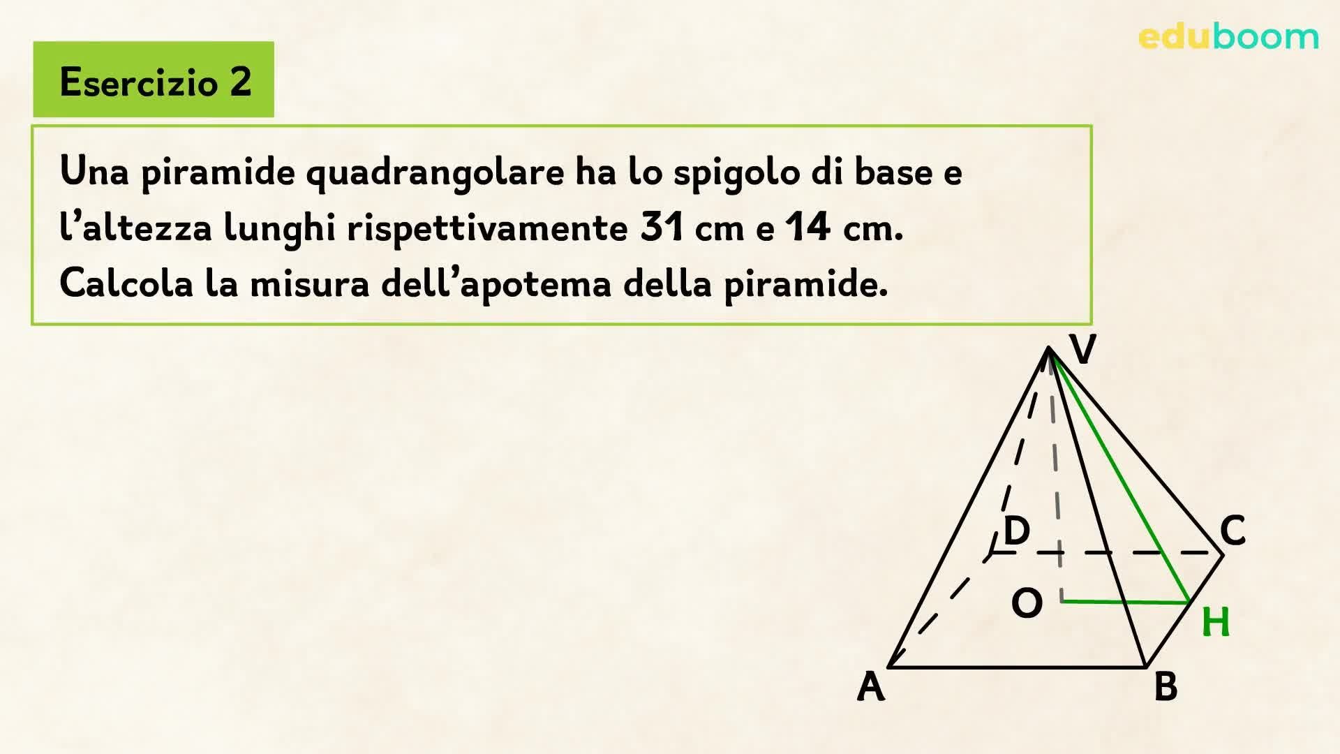 Poliedri. Piramide. Matematica terza media